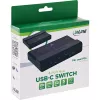 Switch di condivisione USB-C InLine 60604I con hub USB a 4 porte