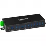 Hub di interfaccia InLine 35396C USB 3.2 Gen 1 (3.1 Gen 1) Type-B 5000 Mbit/s nero
