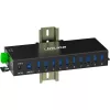 Hub di interfaccia InLine 35396C USB 3.2 Gen 1 (3.1 Gen 1) Type-B 5000 Mbit/s nero