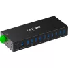 Hub di interfaccia InLine 35396C USB 3.2 Gen 1 (3.1 Gen 1) Type-B 5000 Mbit/s nero
