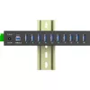Hub di interfaccia InLine 35396C USB 3.2 Gen 1 (3.1 Gen 1) Type-B 5000 Mbit/s nero