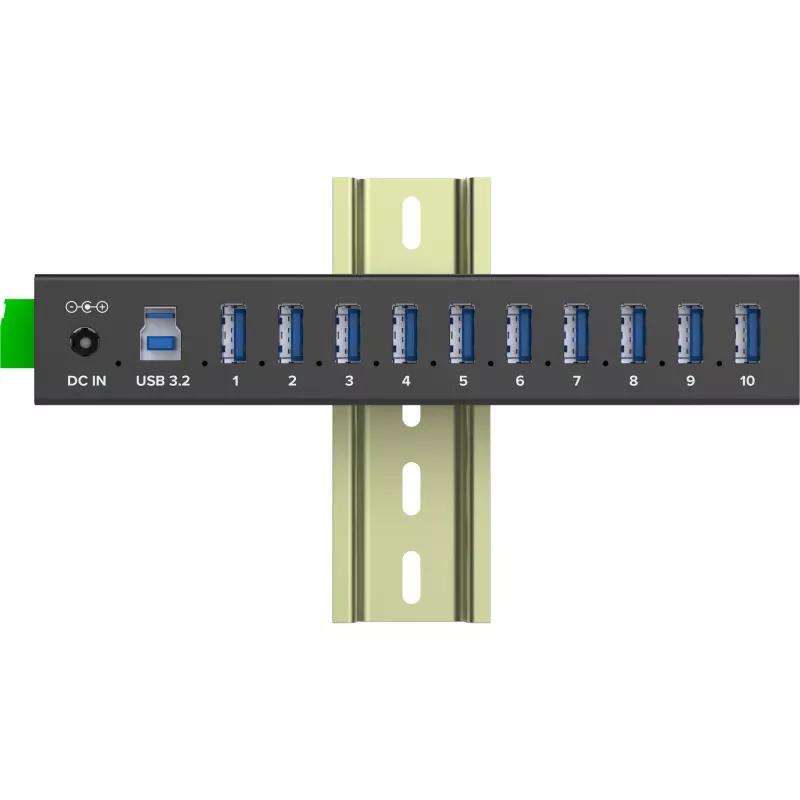 Hub di interfaccia InLine 35396C USB 3.2 Gen 1 (3.1 Gen 1) Type-B 5000 Mbit/s nero