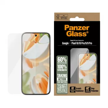 PanzerGlass ® pellicola protettiva display Google Pixel 10 | 10 Pro 5G | 9 5G | 9 Pro 5G | Classic Fit
