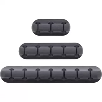 InLine 59971B Organizer per cavi universale clip per cavi nero
