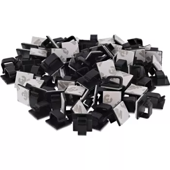 InLine 59971H Organizer per cavi universale fermacavi nero 100 pz.