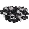 InLine 59971G Organizer per cavi universale ganci per cavi nero 100 pz.