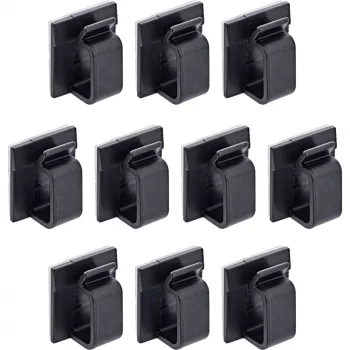 InLine 59971F Gestore cavi universale fermacavi nero 10 pz.
