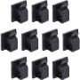 InLine 59971E Gestore cavi universale ganci per cavi nero 10 pz.