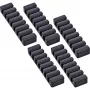 InLine 59971L Clip per cavi universale clip per cavi nero 5 pz.