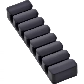 InLine 59971L Clip per cavi universale clip per cavi nero 5 pz.