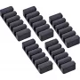 InLine 59971K Organizer per cavi universale clip per cavi nero 5 pz.