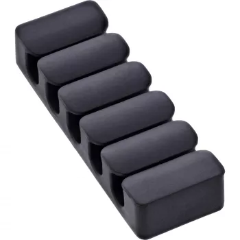 InLine 59971K Organizer per cavi universale clip per cavi nero 5 pz.