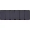 InLine 59971K Organizer per cavi universale clip per cavi nero 5 pz.