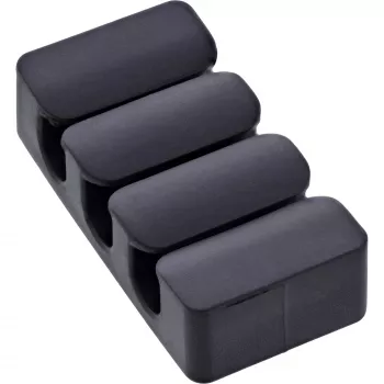 InLine 59971J Organizer per cavi universale clip per cavi nero 5 pz.