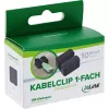 InLine 59971I Clip per cavi universale clip per cavi nero 10 pz.