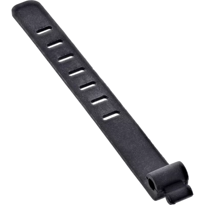 InLine 59972A Fascette per cavi fascette a scaletta in silicone nero 10 pz.