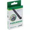 InLine 59972A Fascette per cavi fascette a scaletta in silicone nero 10 pz.