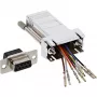 InLine Adattatore DB9 femmina / RJ45 8P8C femmina case metallizzato 68889L