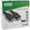 InLine Cavo HDMI attivo, HDMI High Speed con Ethernet, M/M, treccia in nylon, 15m