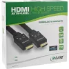InLine Cavo HDMI attivo, HDMI High Speed con Ethernet, M/M, treccia in nylon, 20 m