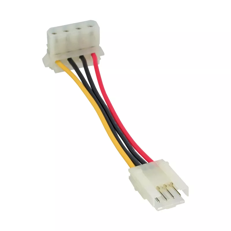 InLine Adattatore di alimentazione interno femmina Floppy / maschio Molex 4 pin 0,06 m