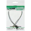 InLine Prolunga cavo ventola 4 pin Molex maschio/femmina 0,70m