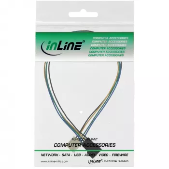 InLine Prolunga cavo ventola 4 pin Molex maschio/femmina 0,70m