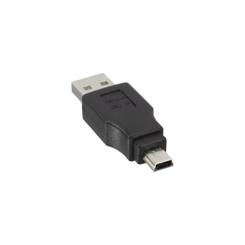 InLine Adattatore USB 2.0 Type-A maschio / Mini-USB 5 pin maschio 33441C
