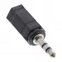 Adattatore audio femmina jack 2,5 mm / maschio jack 3,5 mm stereo InLine 99309