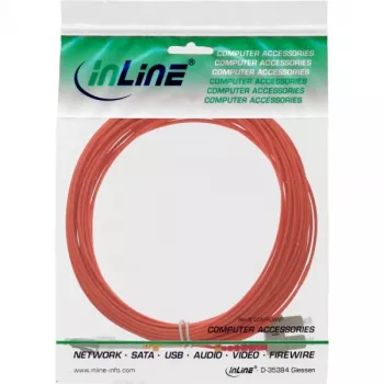 Cavo in fibra ottica duplex LC/SC InLine 88638 50/125µm OM2 25m