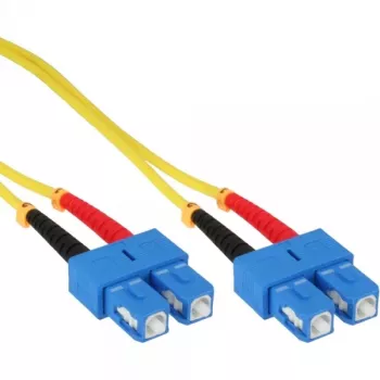 Cavo in fibra ottica duplex SC/SC InLine 9/125µm OS2 2m, 2 m, OS2, SC, SC