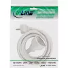 Prolunga elettrica InLine bianco 1,5m CEE7/7 H05VV-F3G