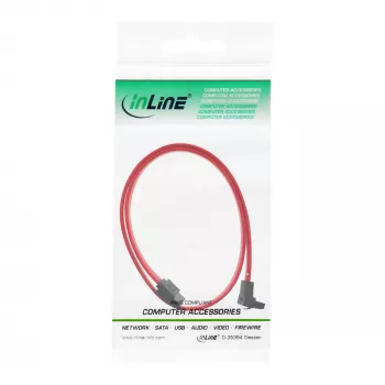 Cavo SATA InLine per connessioni 150 / 300 / 600 S-ATA angolare con bloccaggi 90° 0,7 m