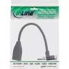 Cavo adattatore Micro USB OTG InLine connettore maschio Micro-B angolare su connettore femmina USB A 0,1 m