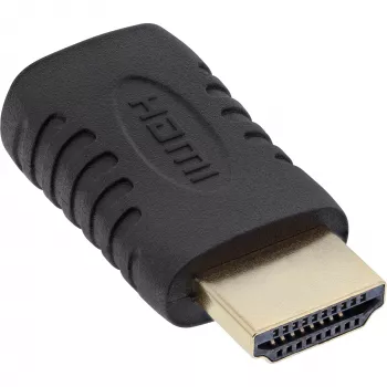 Adattatore HDMI InLine 17691G HDMI connettore maschio / Mini HDMI connettore femmina placcato oro