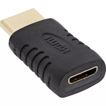 Adattatore HDMI InLine 17691G HDMI connettore maschio / Mini HDMI connettore femmina placcato oro
