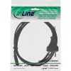 Cavo di alimentazione InLine, spina Euro / spina Euro8, nero, 1 m