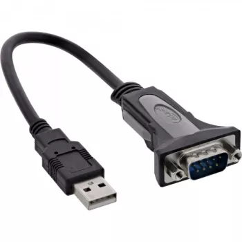 Cavo adattatore USB 2.0 su seriale InLine 33306I 0,25 m nero