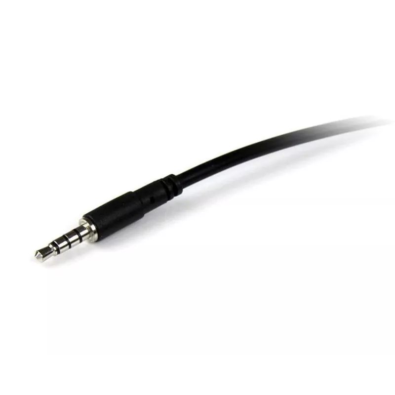 StarTech.com cavo prolunga per headset 2 m 3,5 mm TRRS 4 poli – spina/connettore femmina
