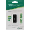 Lettore di schede OTG InLine Dual Flex per SD, microSD con porta USB e 2 slot per schede
