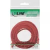 Cavo patch InLine S/FTP PiMF Cat.6 250MHz rame halogen free rosso 15 m