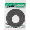 Cavo patch InLine S/FTP PiMF Cat.6 250MHz rame halogen free nero 15 m