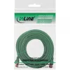 Cavo patch InLine S/FTP PiMF Cat.6 250MHz rame halogen free verde 15 m