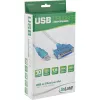 Cavo per stampante USB InLine 33397I 1,8 m spina tipo A su connettore femmina DB25
