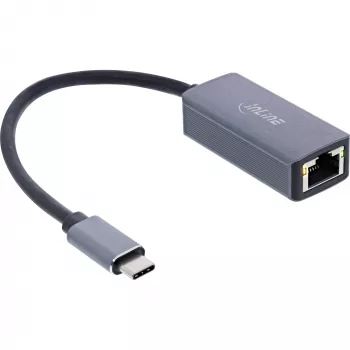 Cavo adattatore di rete InLine USB 3.2 su 2.5G Ethernet, USB-C su RJ45