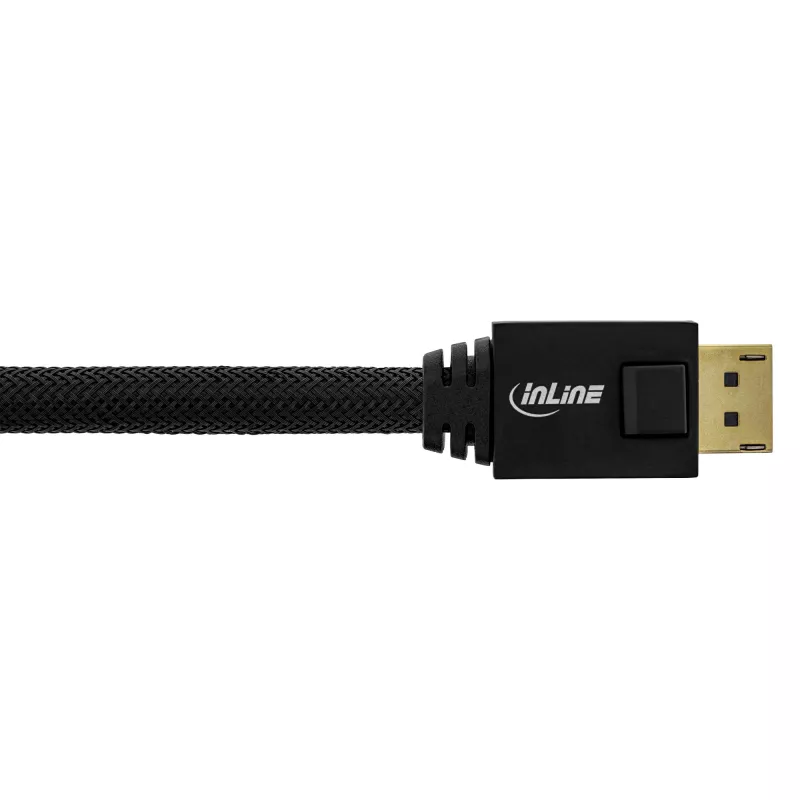 Cavo attivo DisplayPort InLine, nero, contatti dorati, 20 m