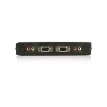Kit switch KVM USB StarTech.com a 4 porte nero con cavi e audio