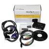 Kit switch KVM USB StarTech.com a 2 porte nero con audio e cavi