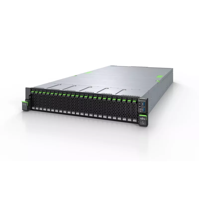 Fujitsu PRIMERGY RX2540 M6 VFY:R2546SC241IN server rack (2U), 1x Intel Xeon Silver 4314 16C 2,4 GHz, 16 GB RAM, 16x 2,5" SFF hot-swap, senza HDD, 1GbE, 900 W