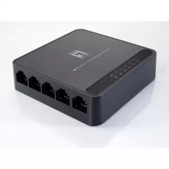 Switch di rete LevelOne FEU-0512 Fast Ethernet 10/100 nero